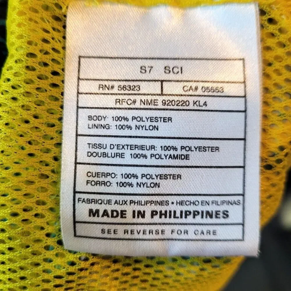 Nike XXL Hawaiian Tropical Swim Trunks All Over Print Mesh Lining Blue Yellow